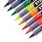 Sharpie Stained Fabric Markers, Brush Tip, Assorted Colors, 8 Count
